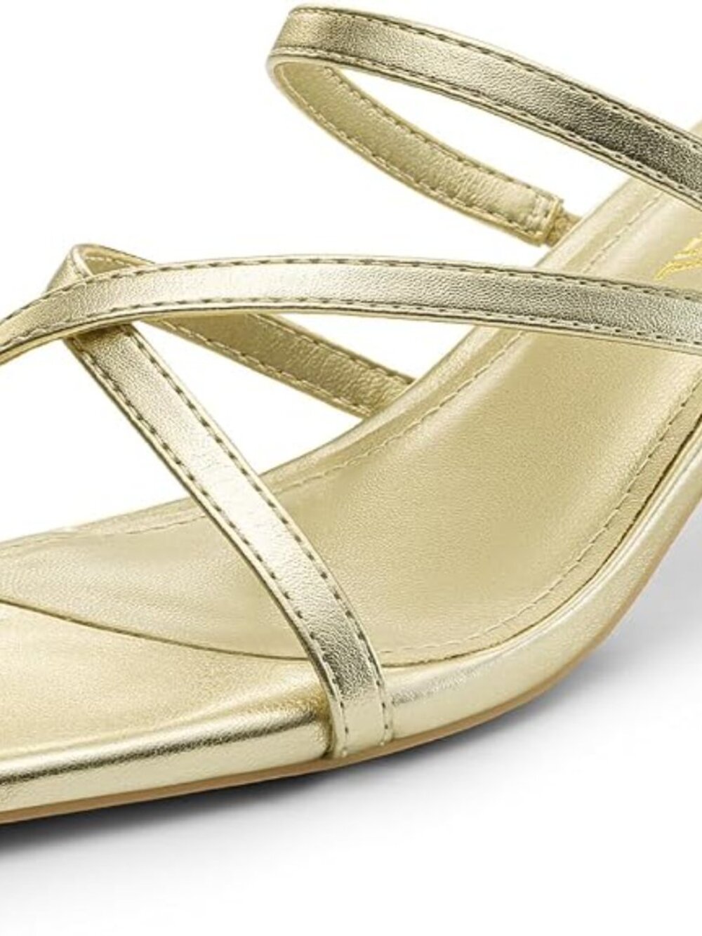 Women's Square Open Toe Kitten Heels Strappy Flip Flop Low Heels Slip On Thong H - Picture 3 of 5